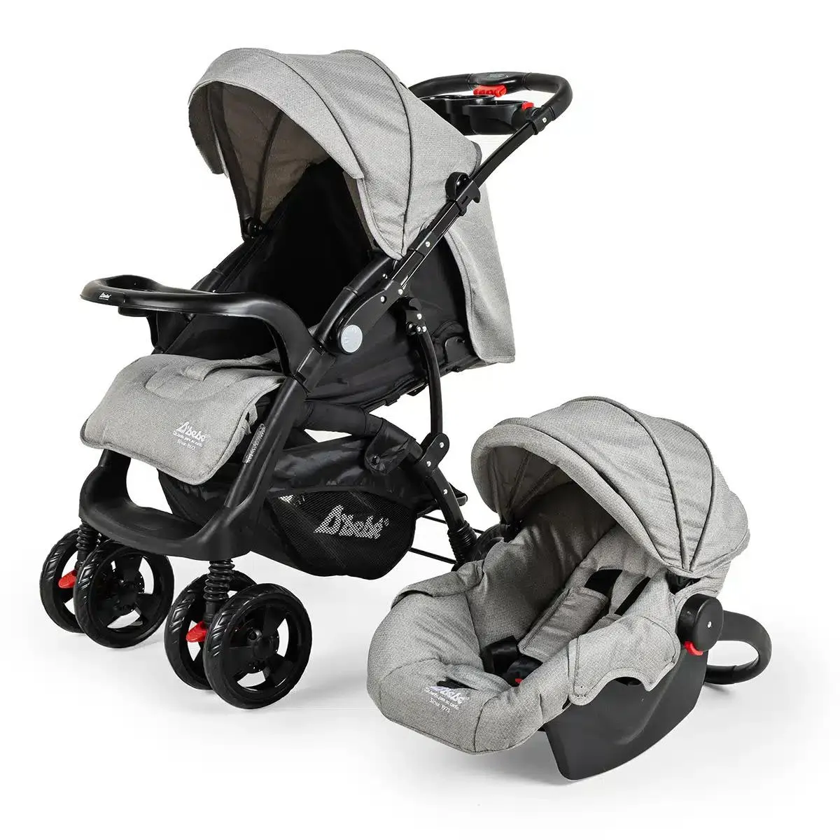 Carriola Travel System Elite gris