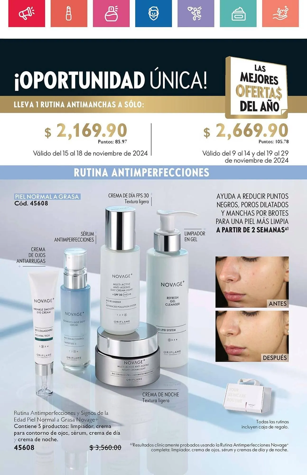 Catálogo de Catálogo Oriflame 11 de noviembre al 29 de noviembre 2024 - Pagina 44