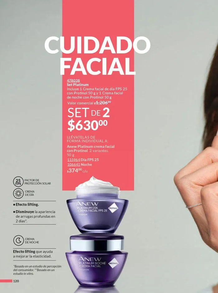 Catálogo de Avon COSMÉTICOS C09 17 de abril al 22 de mayo 2024 - Pagina 120