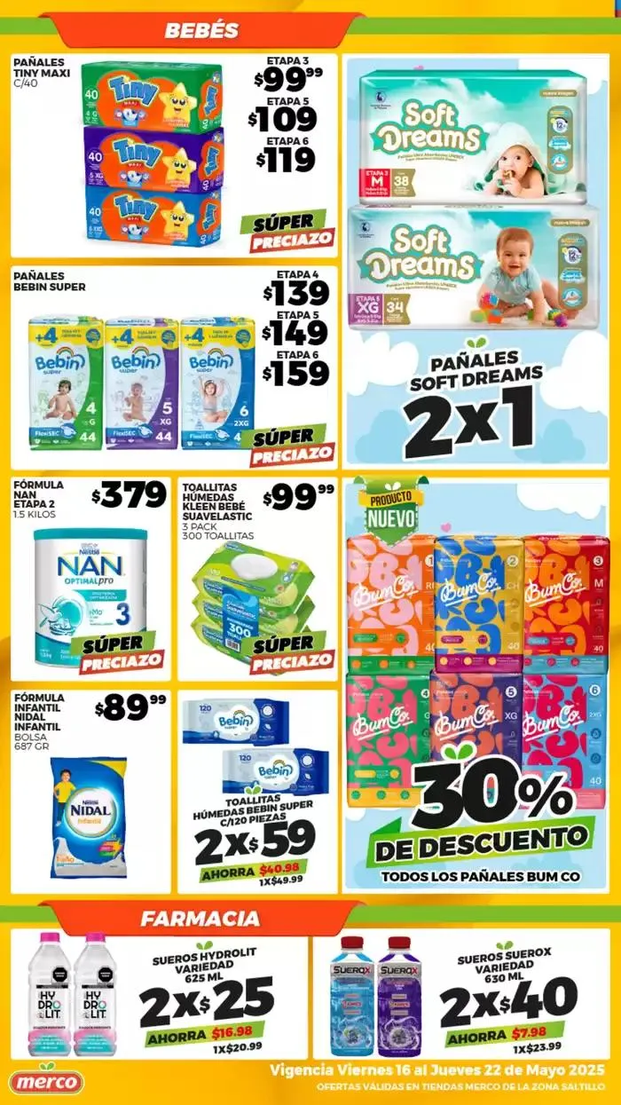 Catálogo de No te preocupes, ven a Merco 16 de mayo al 22 de mayo 2025 - Pagina 10