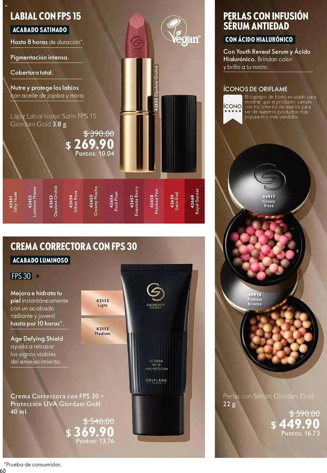 Catálogo de Catálogo Oriflame 13 de septiembre al 5 de octubre 2025 - Pagina 60