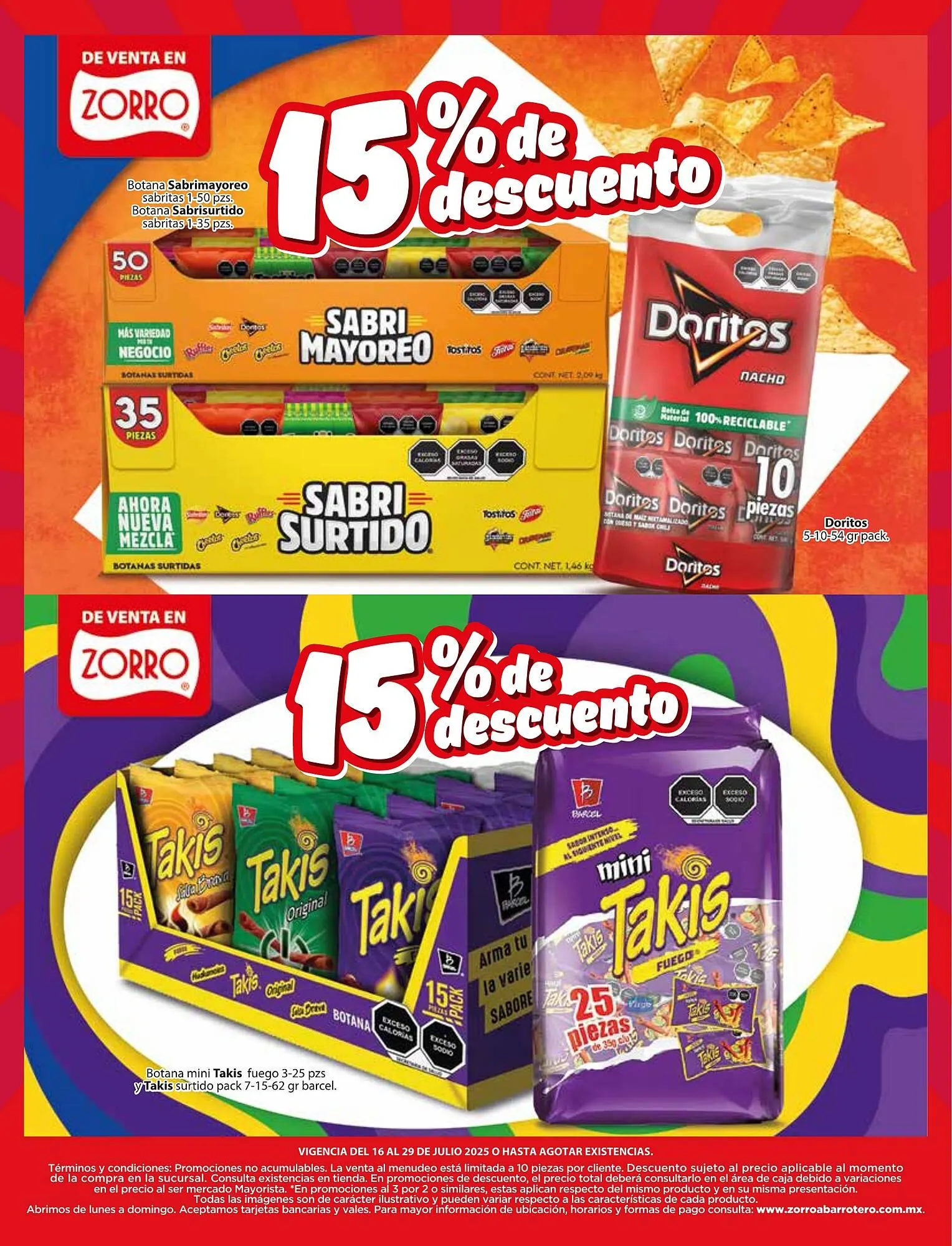 Catálogo de Catálogo Zorro 16 de julio al 29 de julio 2025 - Pagina 8