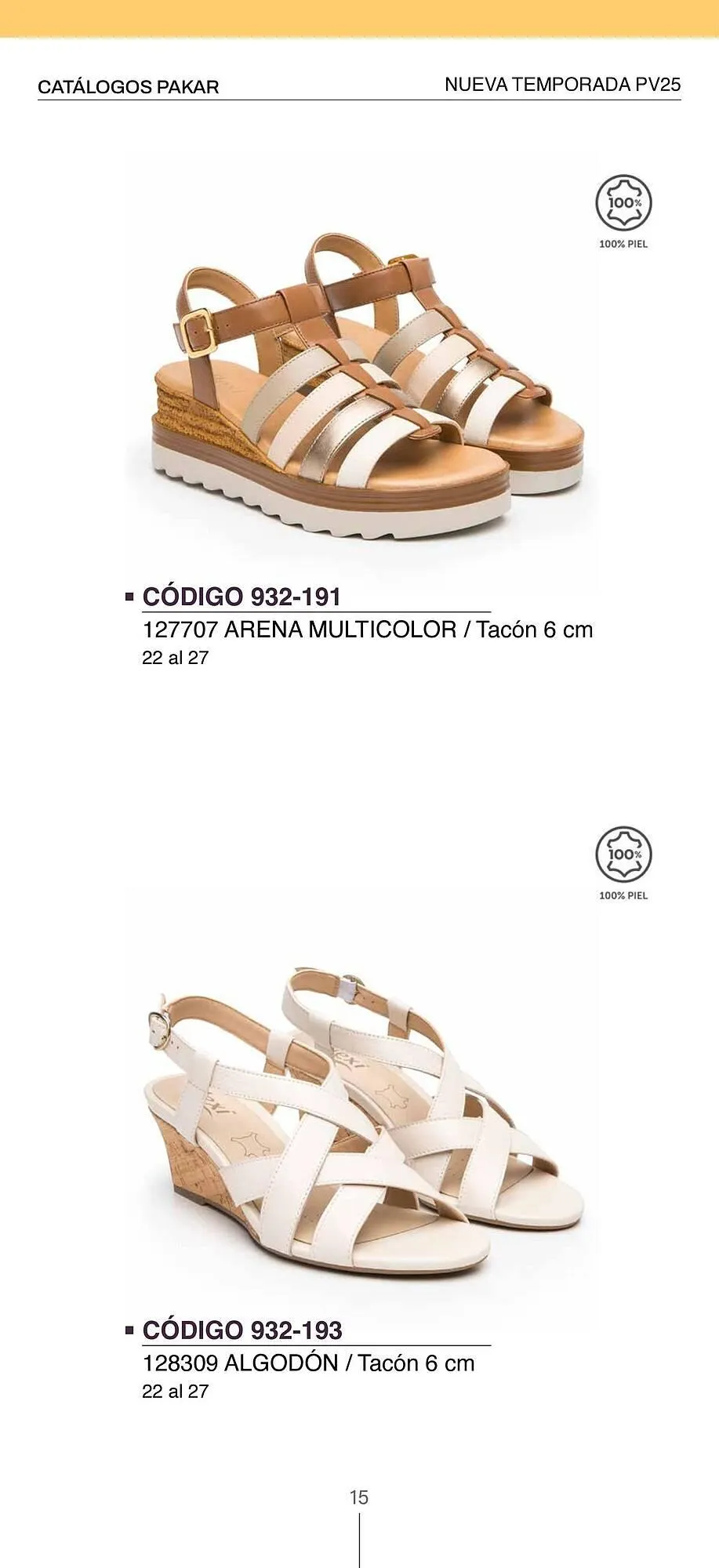 Catálogo de Catálogo SC Pakar 14 de abril al 22 de junio 2025 - Pagina 15