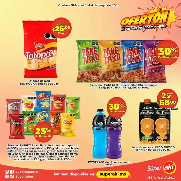 Catálogo de Oferton 2 de mayo al 4 de mayo 2025 - Pagina 7