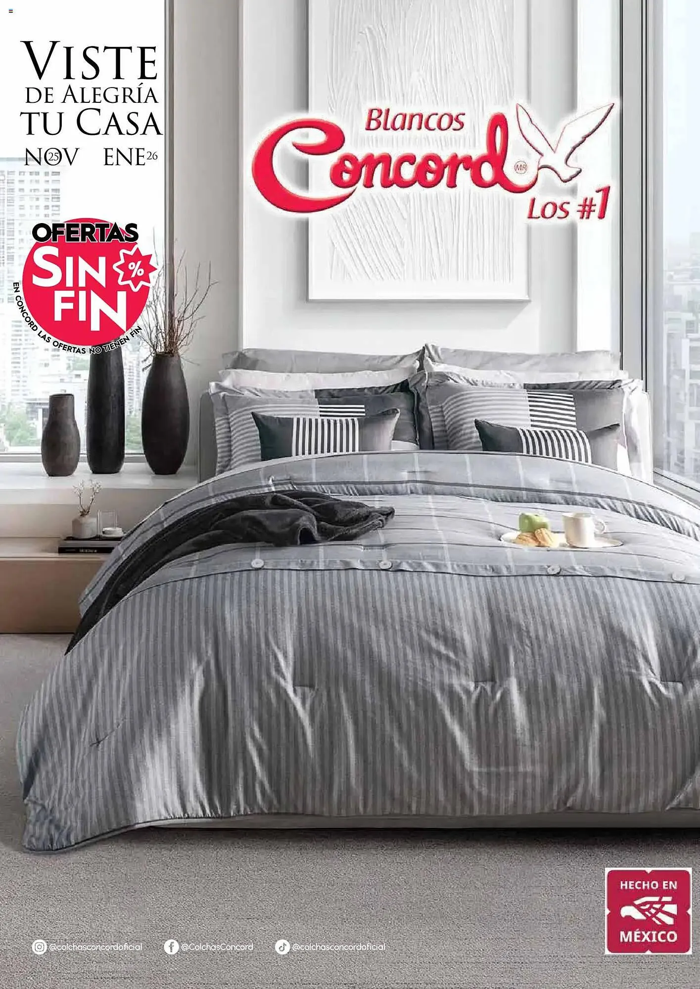 Catálogo Colchas Concord - 1