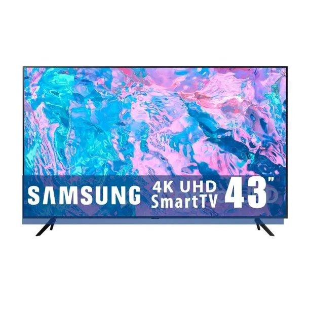 TV Samsung 43 Pulgadas 4K Ultra HD Smart TV LED UN43CU7000FXZX