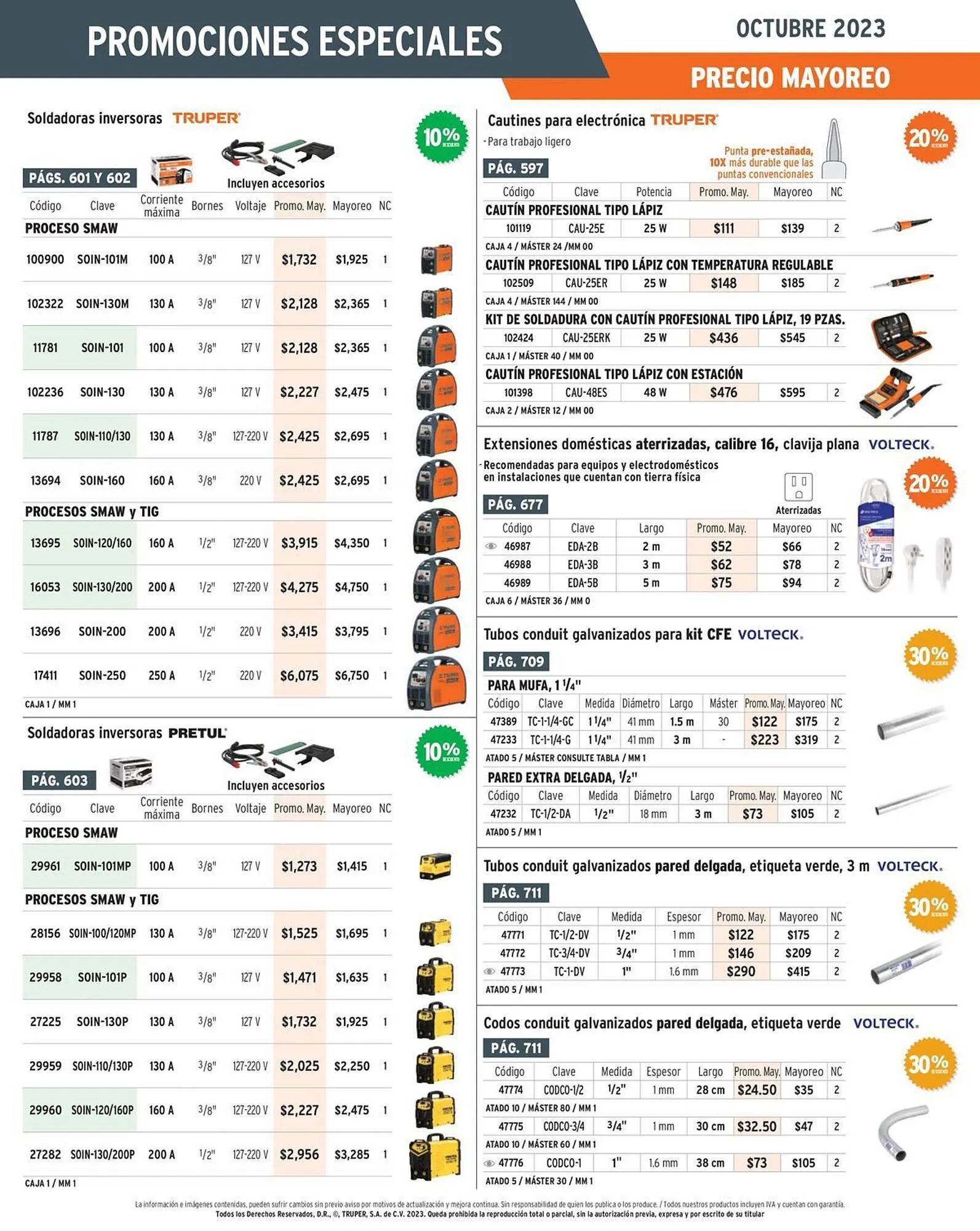 Catálogo de Catálogo Truper 16 de octubre al 31 de octubre 2023 - Pagina 8