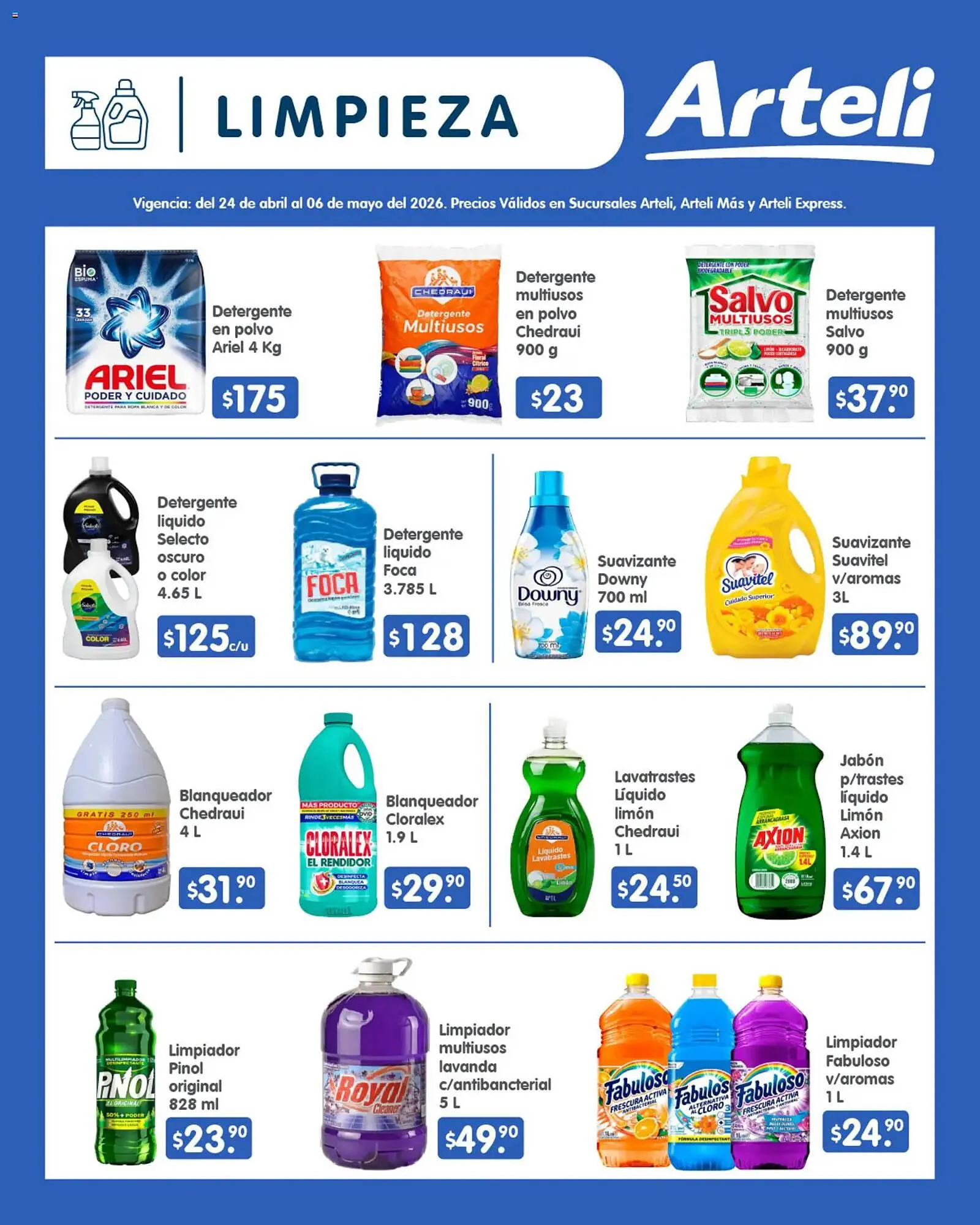 Catálogo de Folleto Arteli 24 de abril al 6 de mayo 2026 - Pagina 14