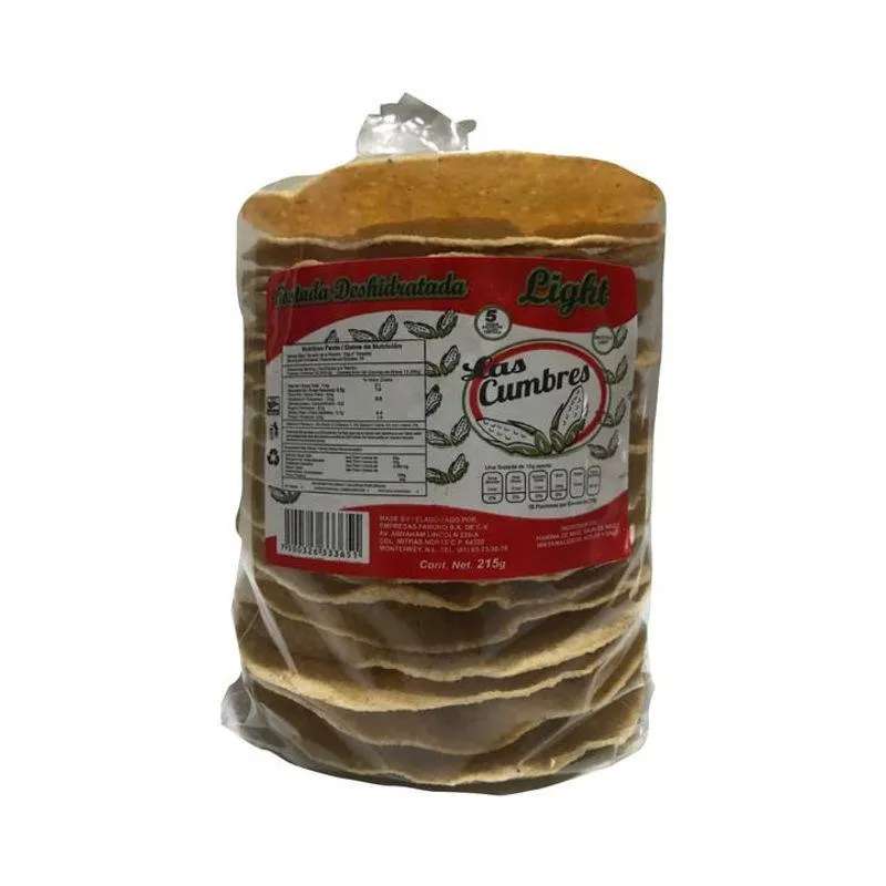 Las Cumbres Tostada Deshidratada 215 g