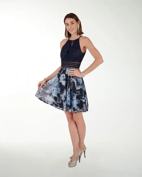 VESTIDO TT ESTAMPADO TIPO HALTER