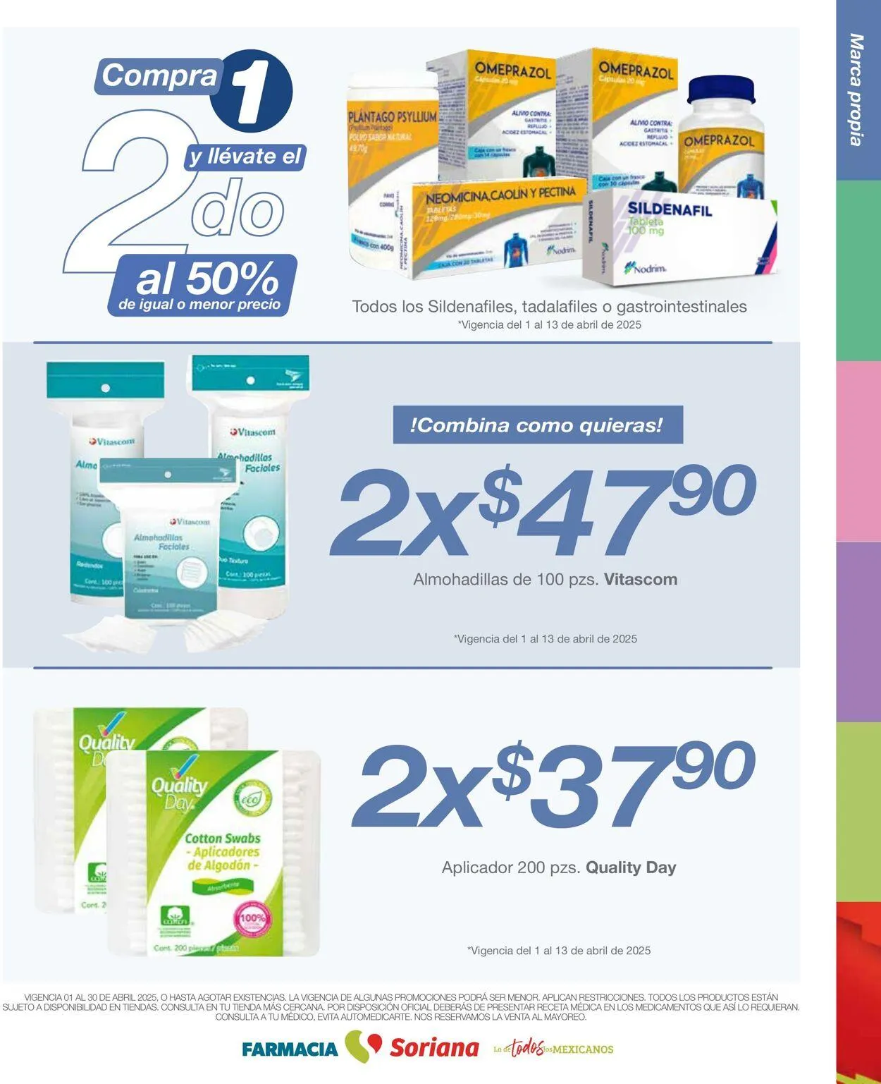Catálogo de Soriana - Folleto Farmacia Abril Híper Nacional Oferta actual 1 de abril al 30 de abril 2025 - Pagina 15
