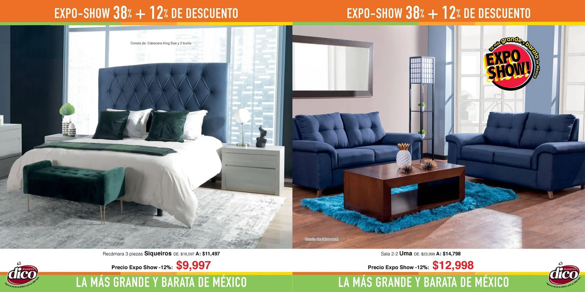 Catálogo de Catálogo Muebles Dico 29 de marzo al 9 de abril 2024 - Pagina 22