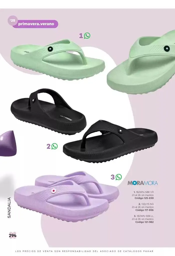 Catálogo de Pakar Sandalia 31 de enero al 31 de mayo 2025 - Pagina 294