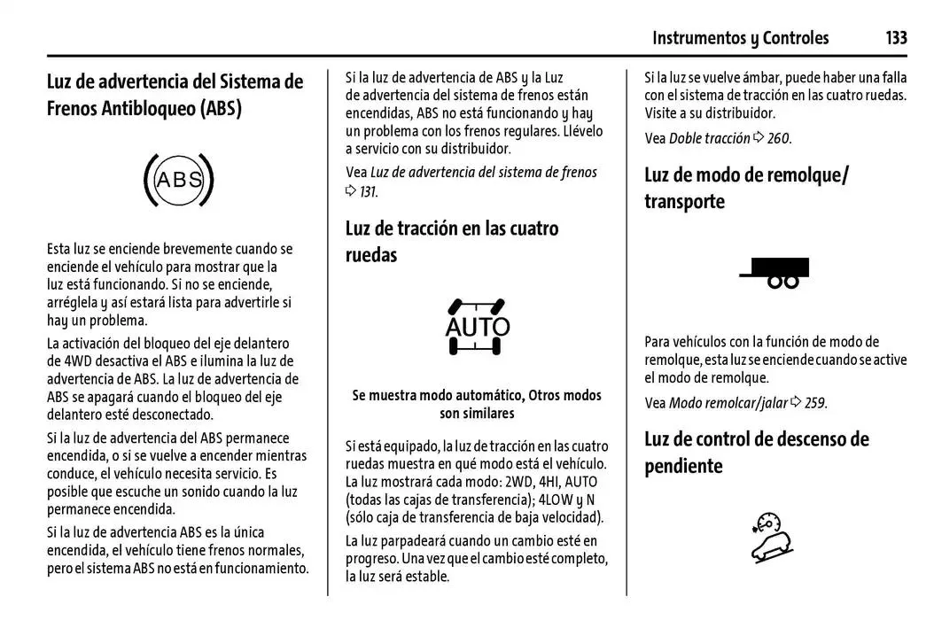 Catálogo de Cheyenne 2025 Manual del propietario 22 de enero al 31 de diciembre 2025 - Pagina 134