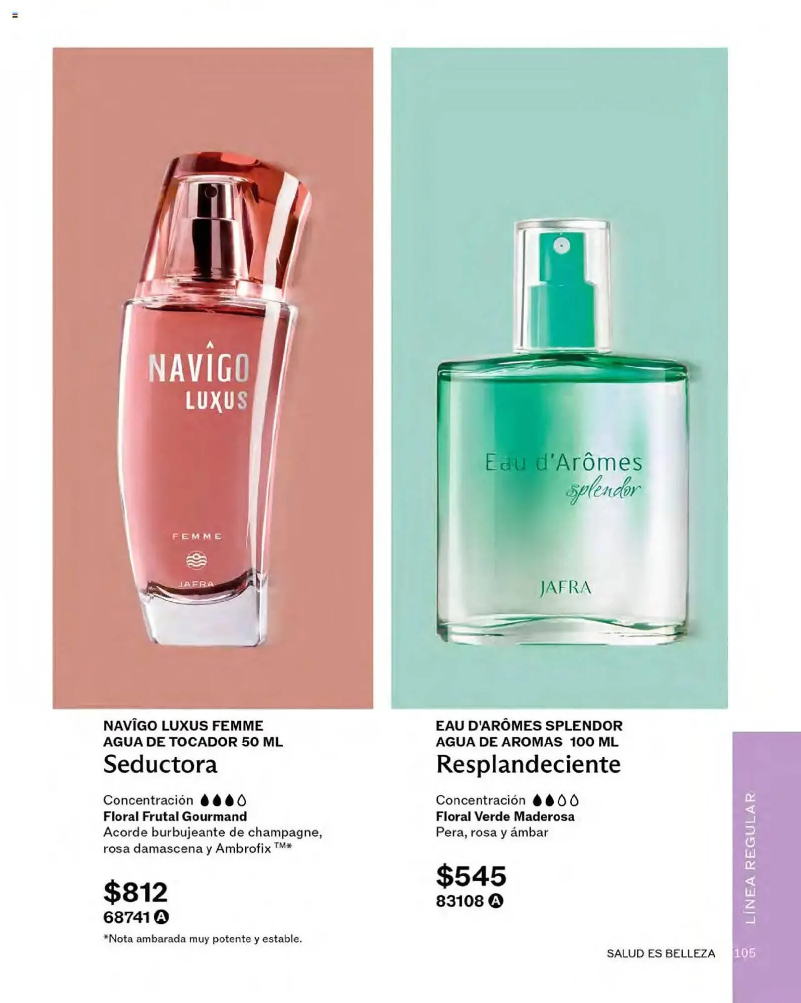 Catálogo de Catálogo Jafra 1 de julio al 1 de agosto 2025 - Pagina 105