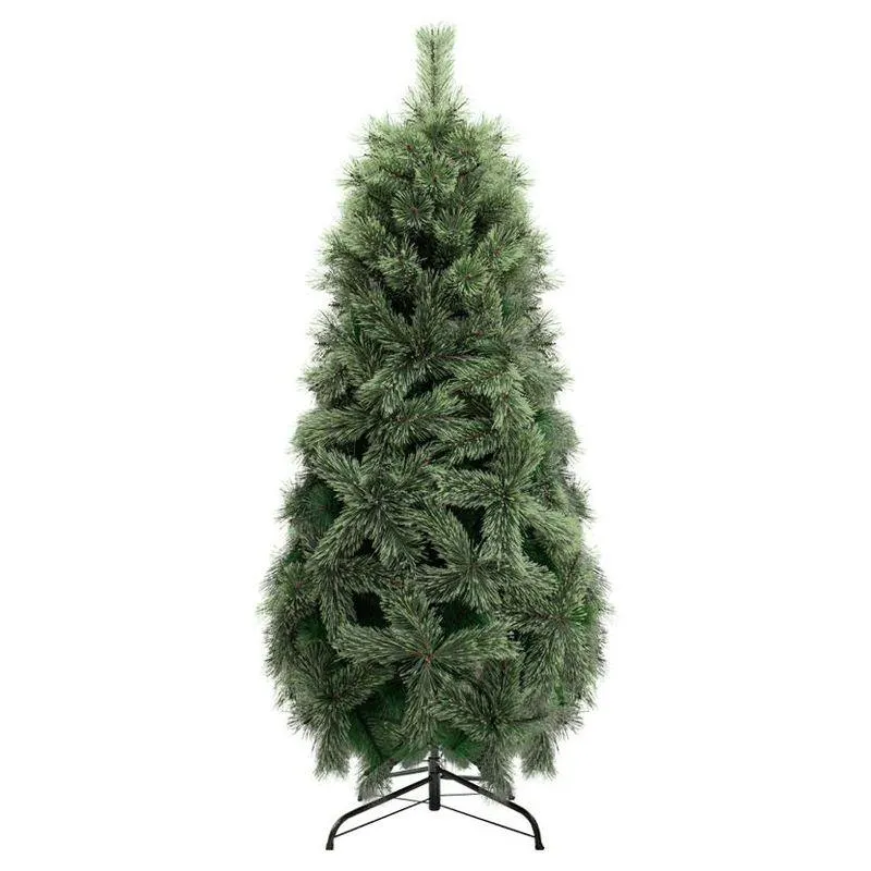 Árbol Navideño Verde Montable Altura 2.40 m Artificial Resistente