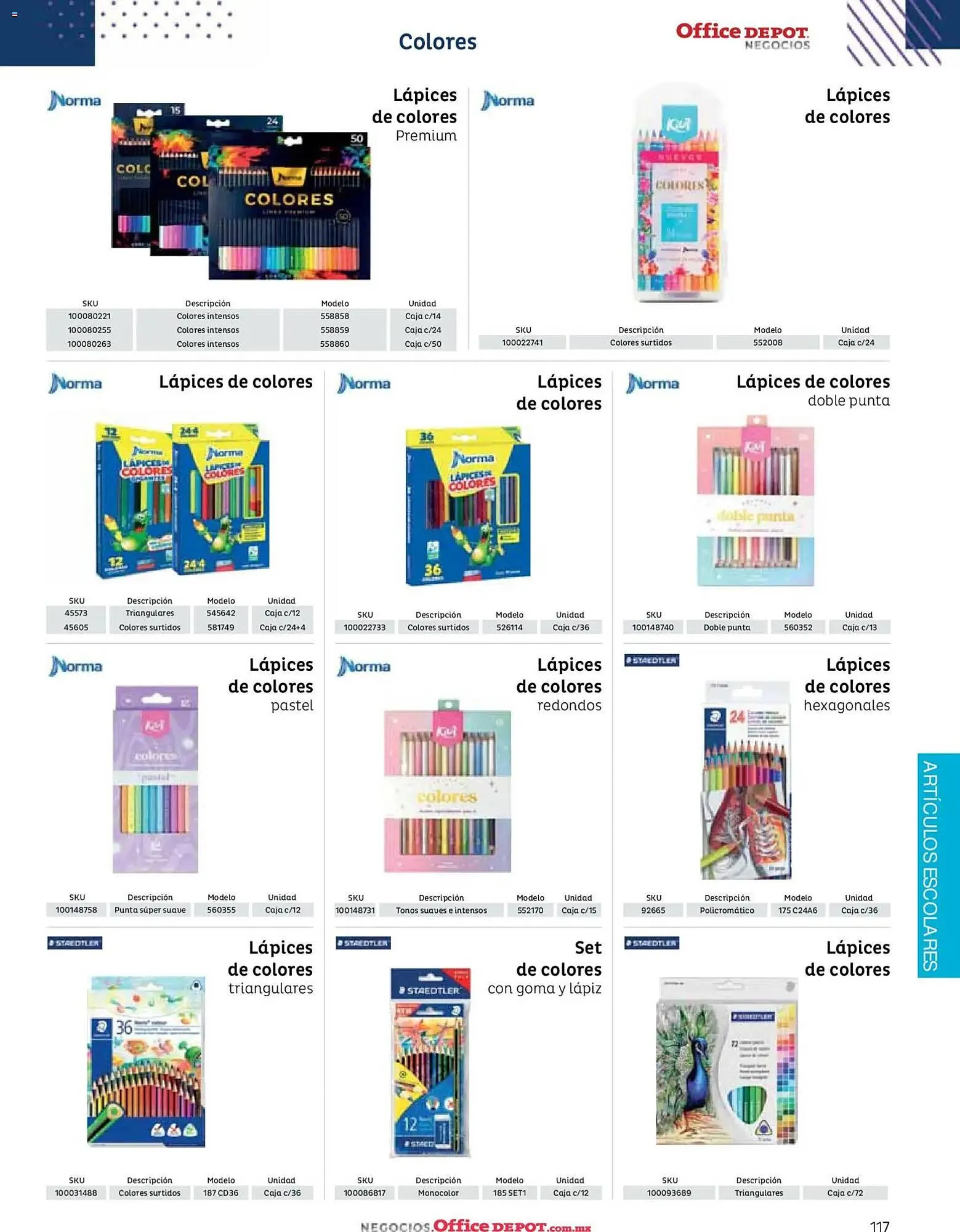 Catálogo de Catálogo Office Depot 12 de enero al 1 de enero 2027 - Pagina 119