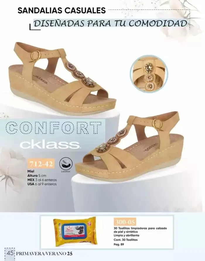 Catálogo de Catálogo Cklass Confort Primavera Verano 2025 México 8 de enero al 30 de junio 2025 - Pagina 40