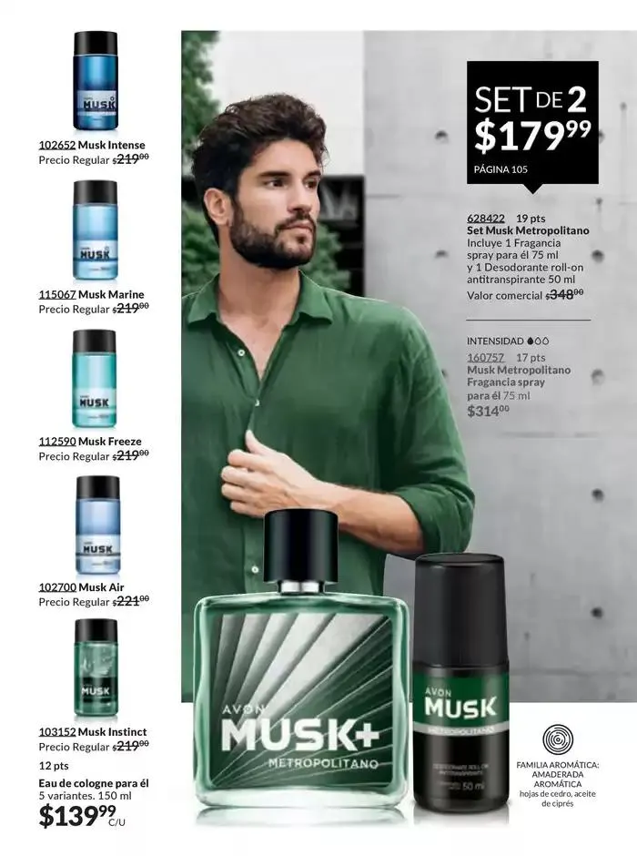 Catálogo de Avon COSMÉTICOS C7 17 de marzo al 7 de julio 2025 - Pagina 105