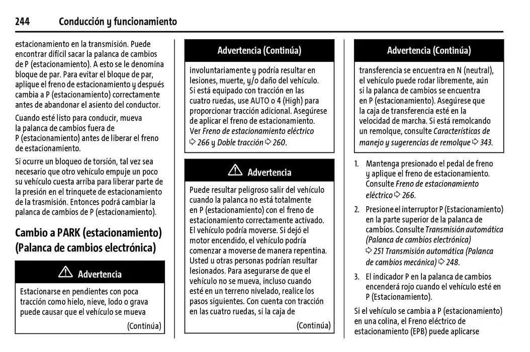 Catálogo de Cheyenne 2025 Manual del propietario 22 de enero al 31 de diciembre 2025 - Pagina 245