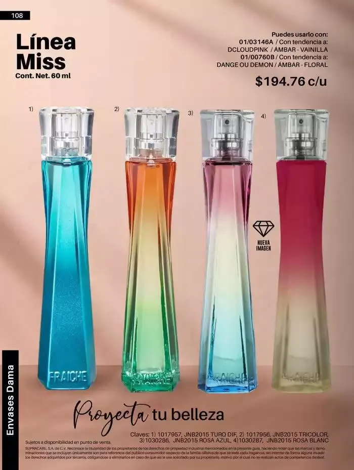 Catálogo de Catálogo 2025 3 de abril al 31 de diciembre 2025 - Pagina 108