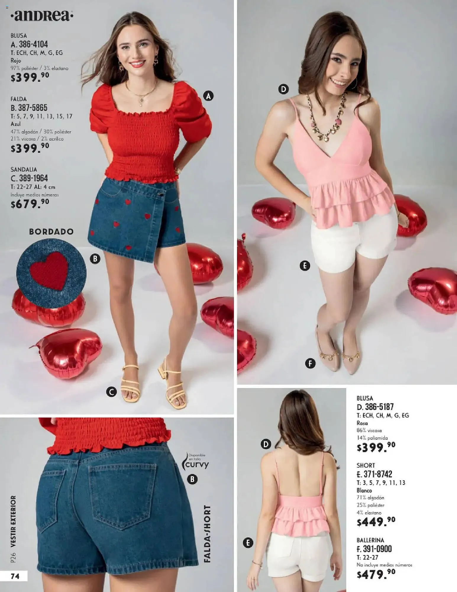 Catálogo de Catálogo Andrea 25 de enero al 1 de junio 2026 - Pagina 74