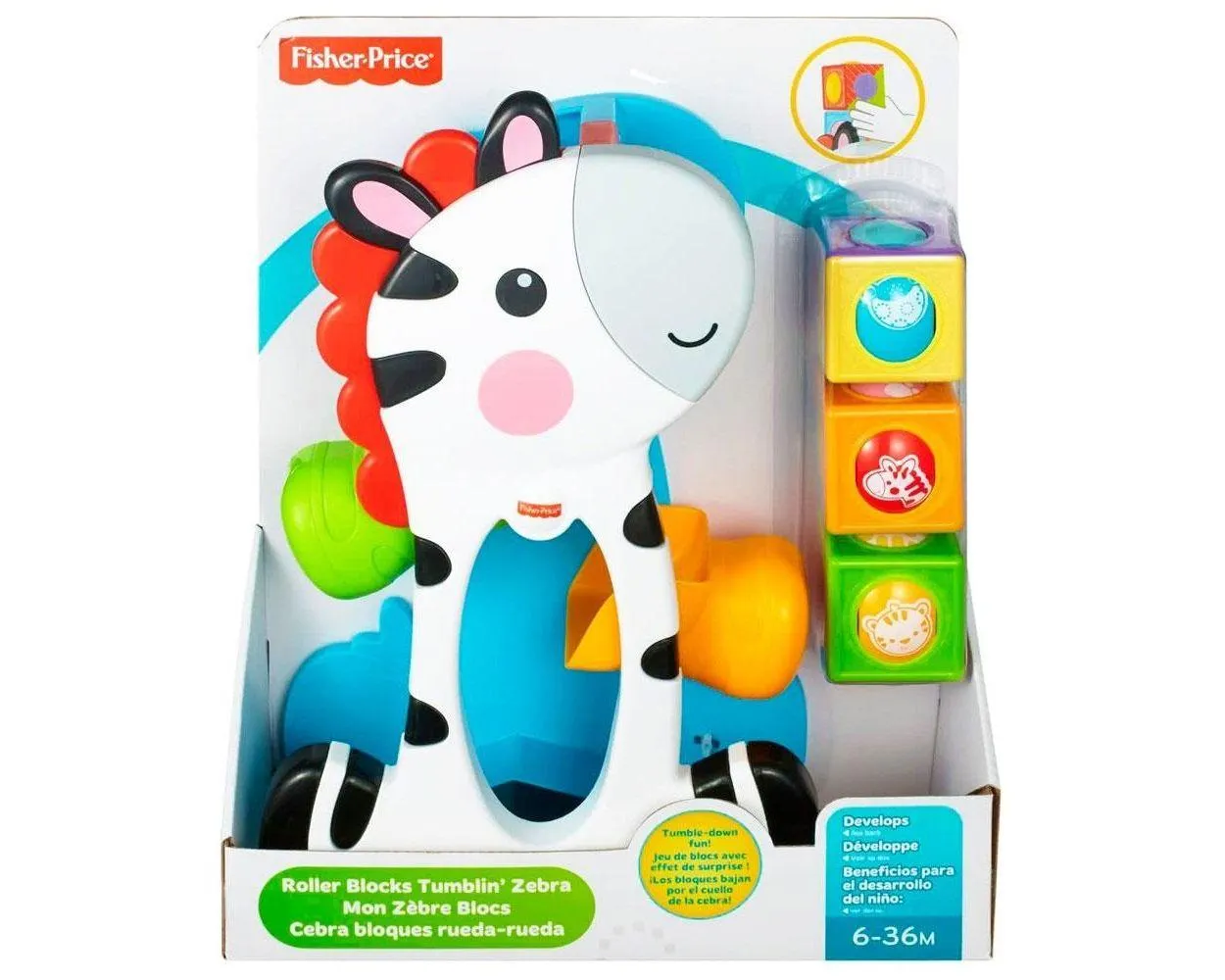 Fisher-Price Cebra Bloques de Actividades