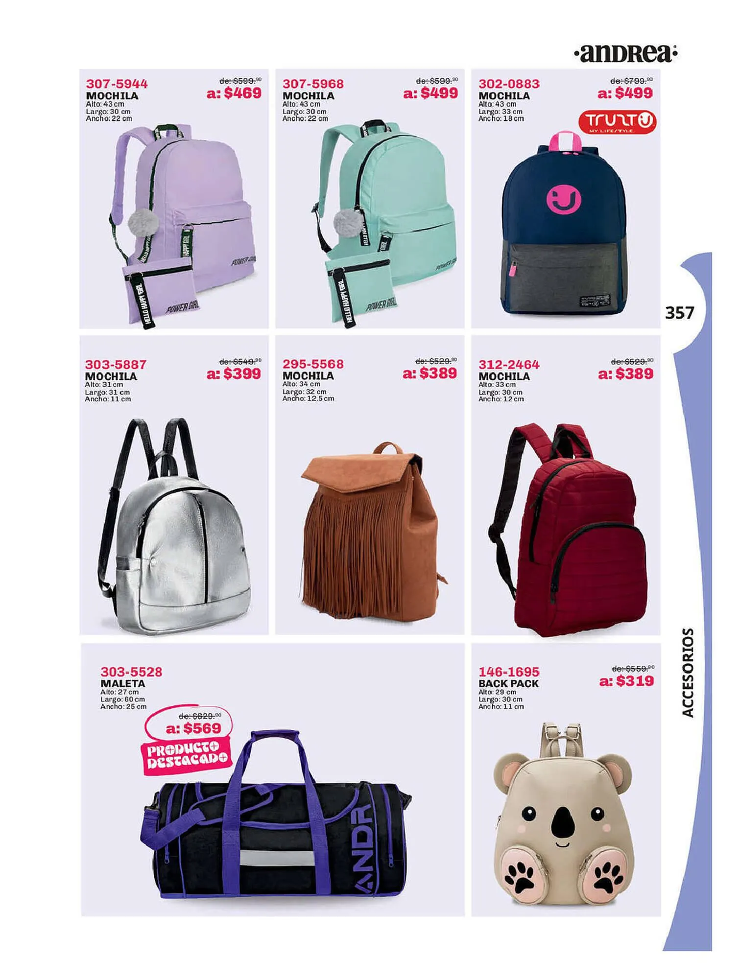 Catálogo de Catálogo Andrea 3 de julio al 4 de septiembre 2023 - Pagina 357