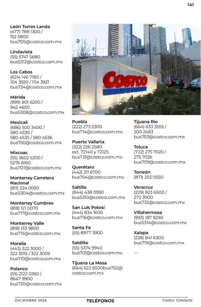 Catálogo de Costco Contacto 10 de diciembre al 31 de diciembre 2024 - Pagina 48