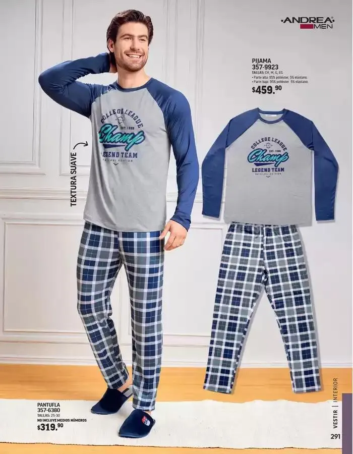 Catálogo de ANDREA - VESTIR CABALLERO 26 de agosto al 25 de enero 2025 - Pagina 8