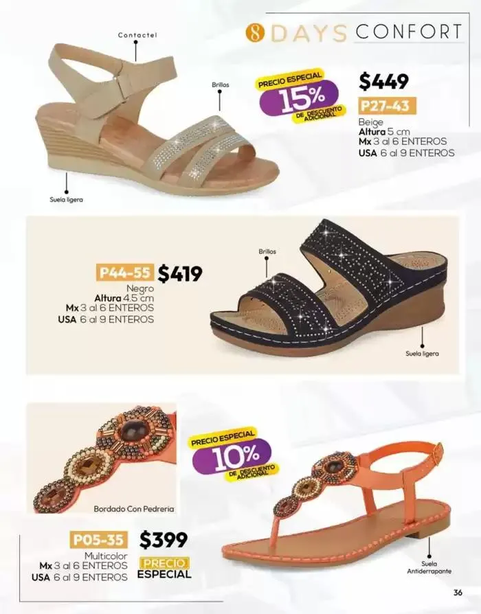 Catálogo de Catálogo Cklass Calzado Novedades de Verano 2025 México 28 de marzo al 27 de abril 2025 - Pagina 37