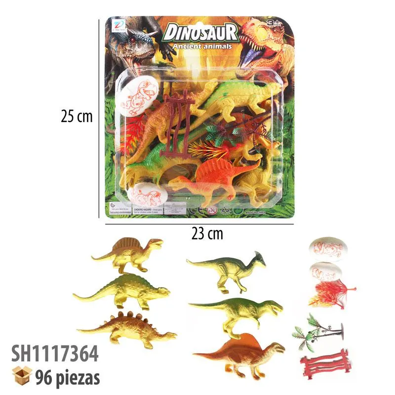 DINOSAURIOS CON ACCESORIOS