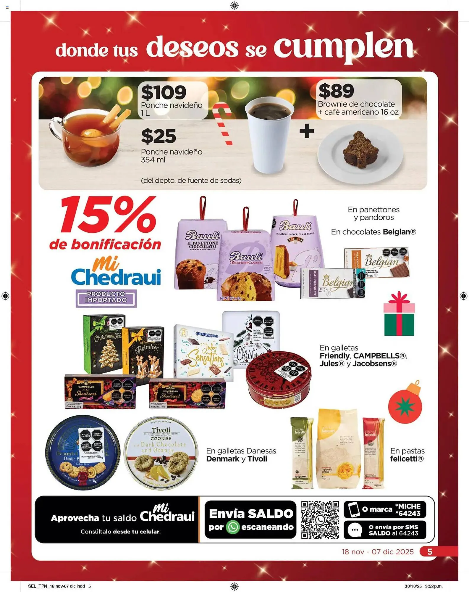 Catálogo de Folleto Chedraui 18 de noviembre al 8 de diciembre 2025 - Pagina 5