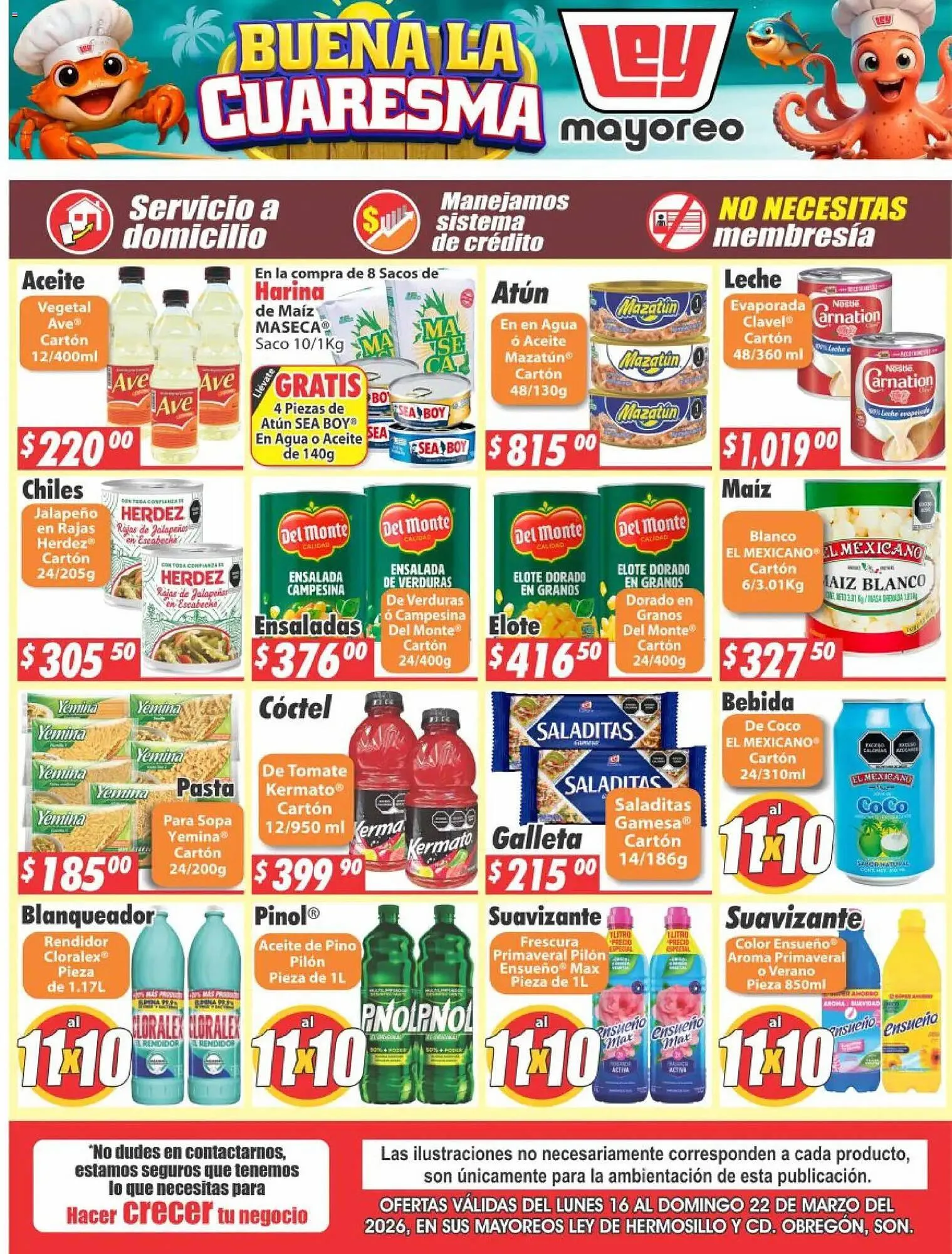 Catálogo de Folleto Casa Ley 16 de marzo al 22 de marzo 2026 - Pagina 2