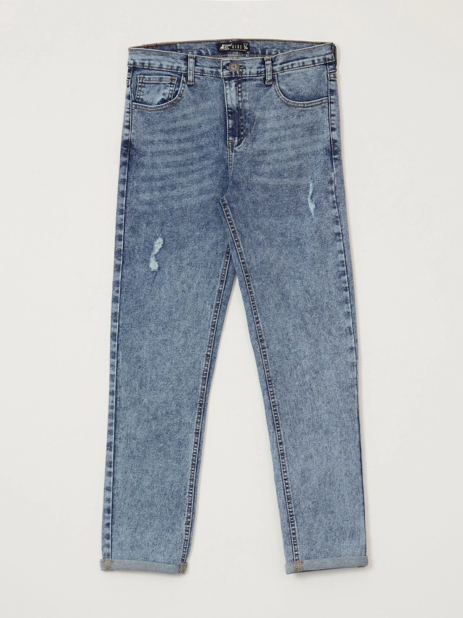 Pantalón Skinny de Mezclilla