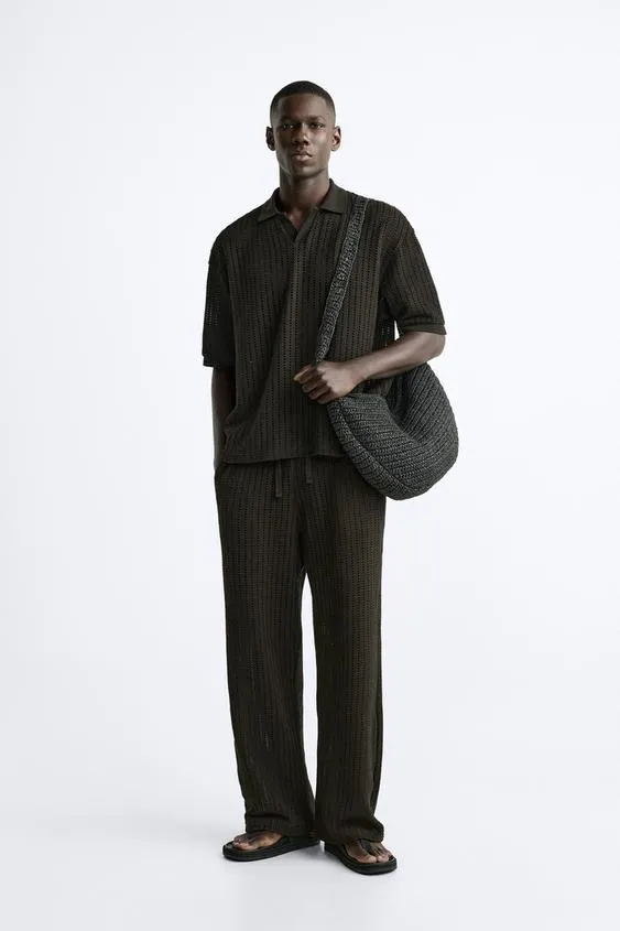 POLO JACQUARD CALADOS