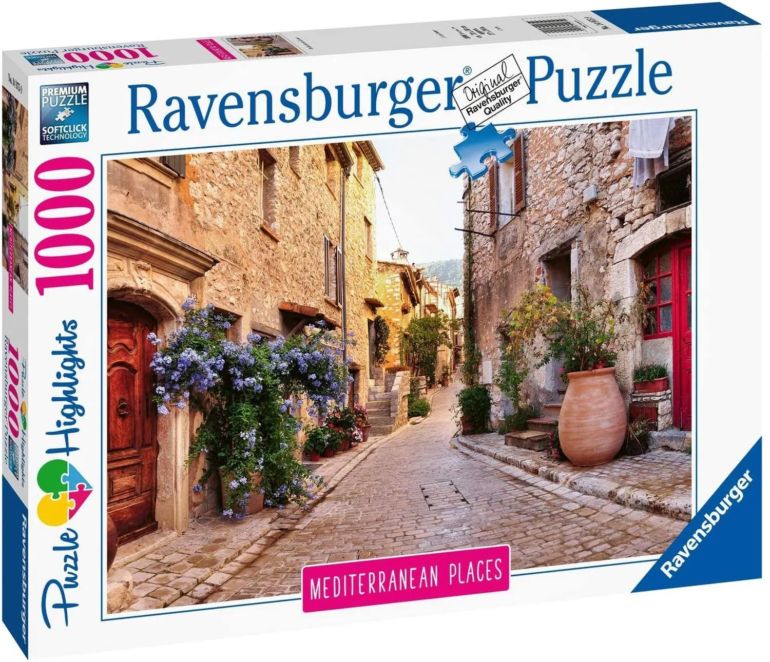 Rompecabezas Francia Mediterranea 1000 Piezas Ravensburger