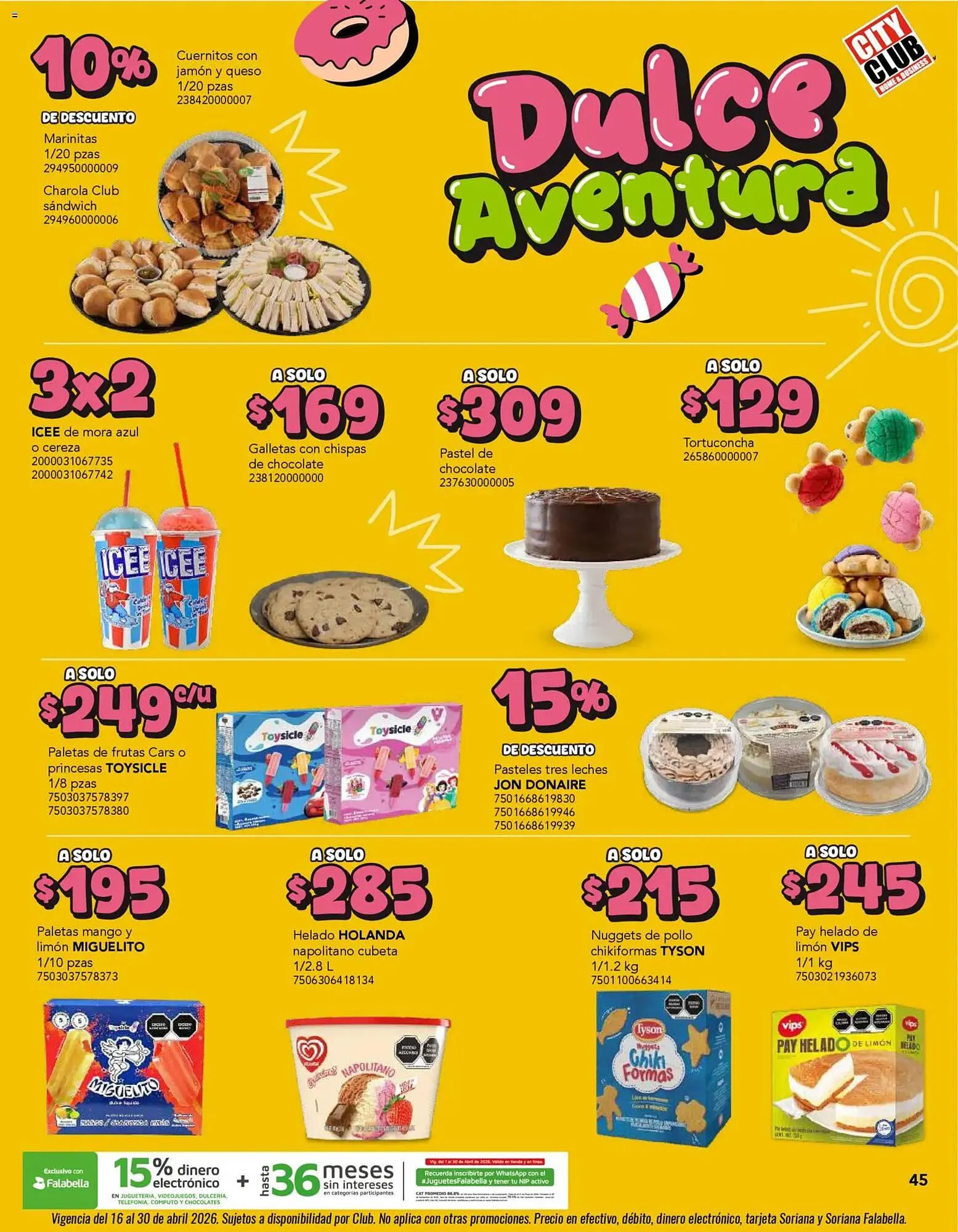 Catálogo de Catálogo City Club 1 de abril al 1 de mayo 2026 - Pagina 45