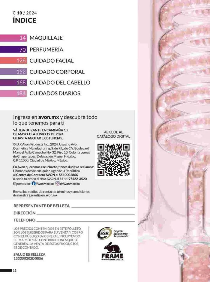 Catálogo de Avon COSMÉTICOS C10 15 de mayo al 19 de junio 2024 - Pagina 12