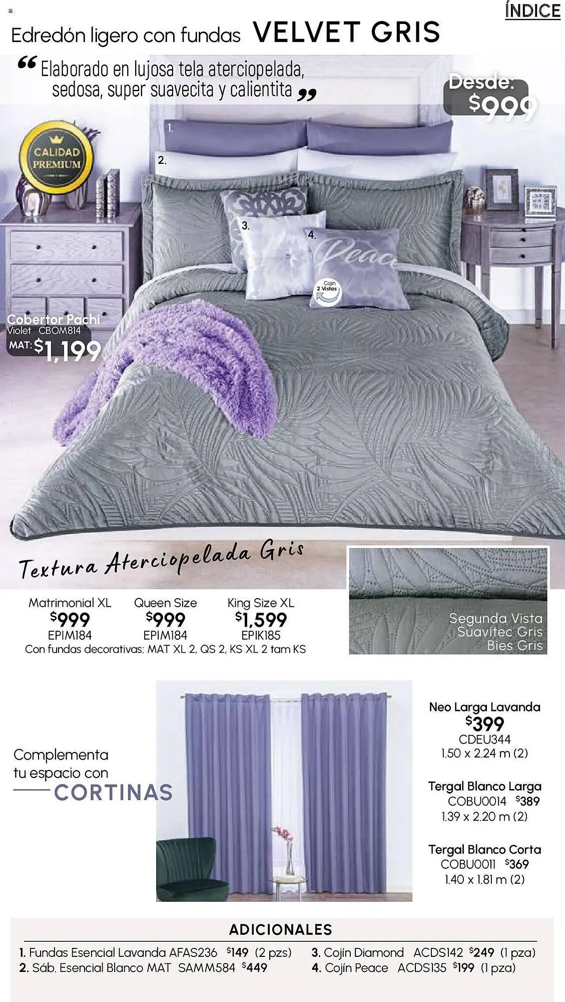 Catálogo de Catálogo Colchas Concord 13 de julio al 20 de julio 2023 - Pagina 48