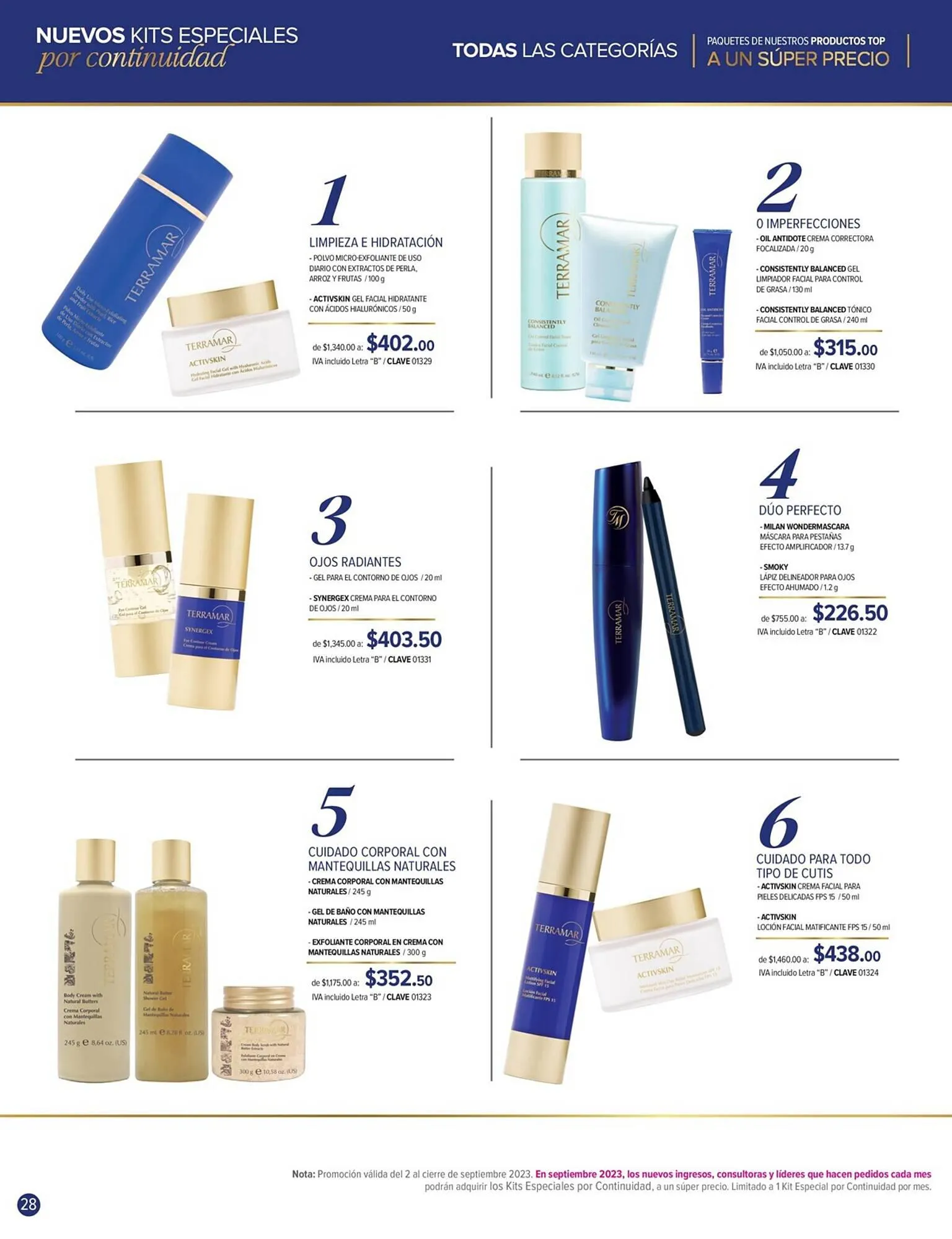 Catálogo de Catálogo Terramar Brands 5 de septiembre al 30 de septiembre 2023 - Pagina 28