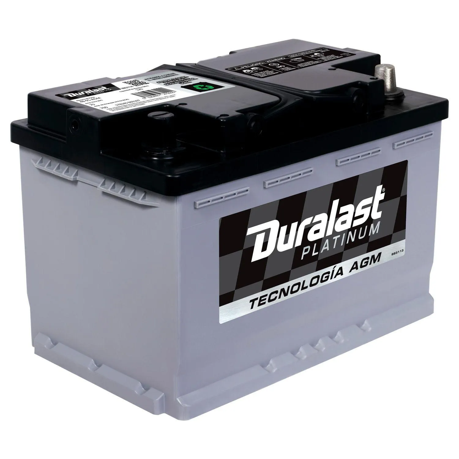 Bateria AGM Duralast Platinum 48-91-AGM