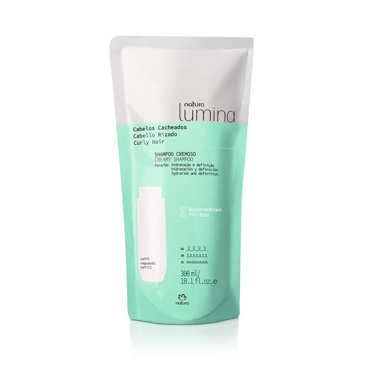 Repuesto Shampoo cremoso para cabello rizado