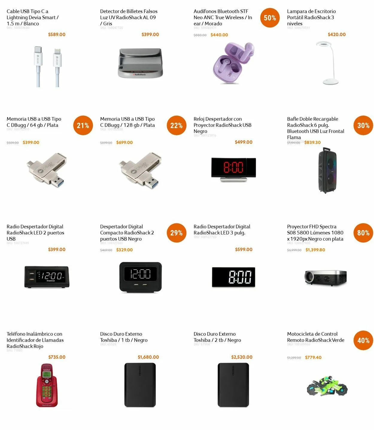 Catálogo de Radio Shack Oferta actual 1 de enero al 16 de enero 2025 - Pagina 4
