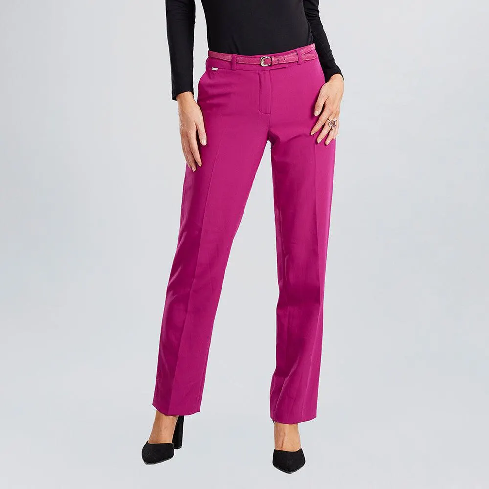 Pantalón Recto Cinturón Doll