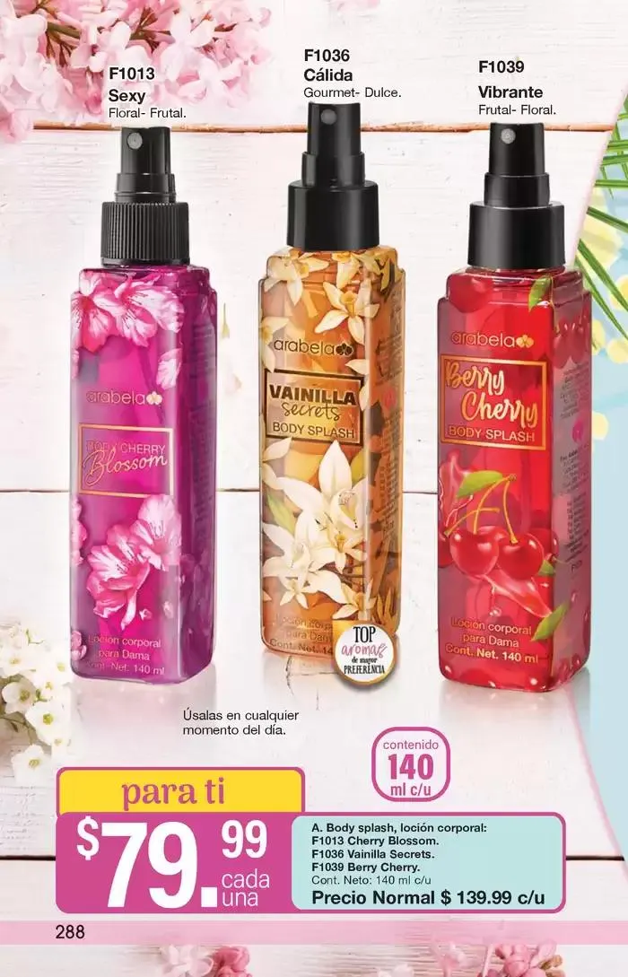 Catálogo de Arabela Campaña 08 24 de marzo al 5 de abril 2025 - Pagina 260