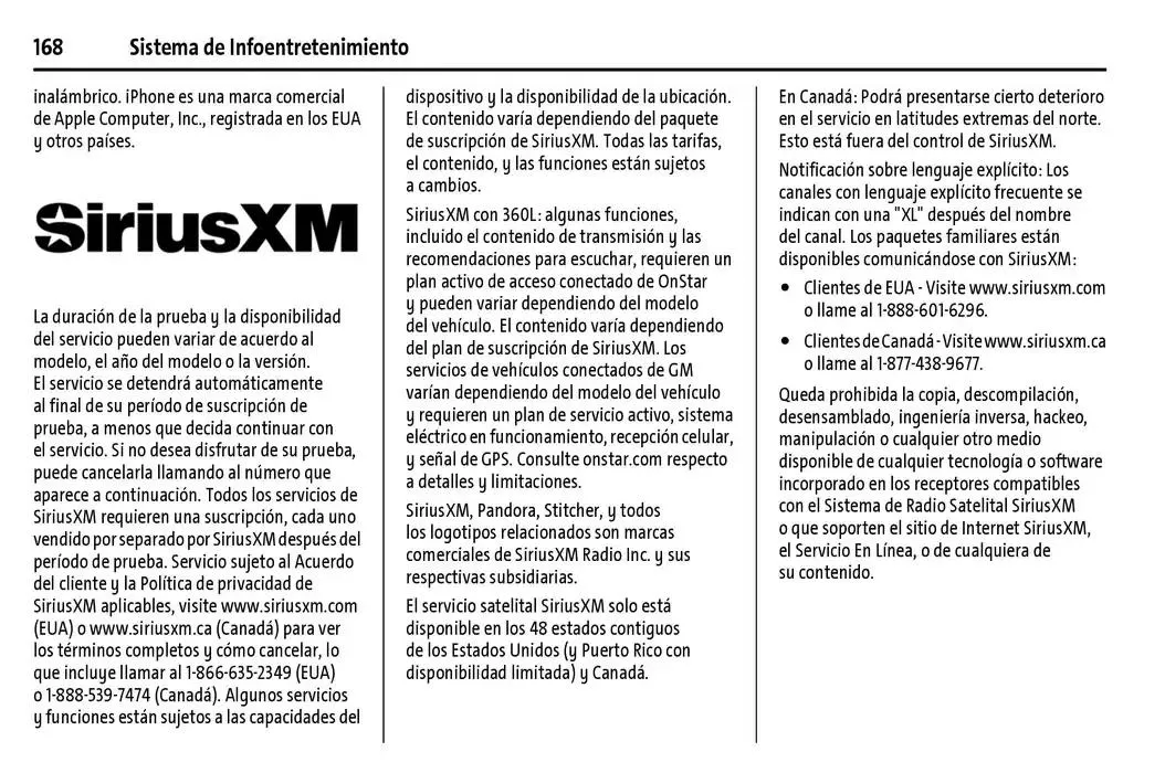 Catálogo de Chevrolet Corvette Stingray Manual del propietario 22 de enero al 31 de diciembre 2025 - Pagina 169