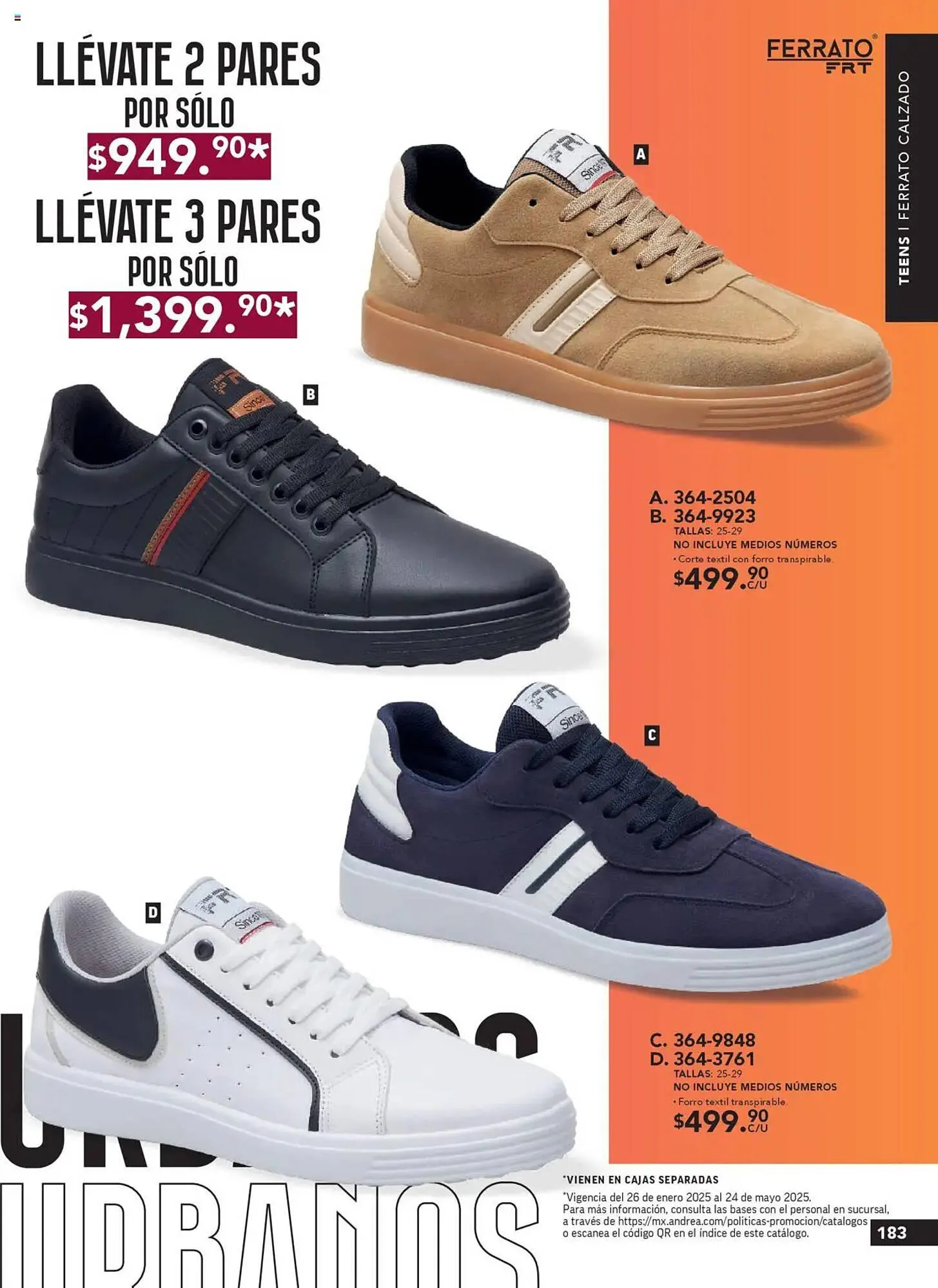 Catálogo de Catálogo Andrea 5 de mayo al 31 de mayo 2025 - Pagina 183