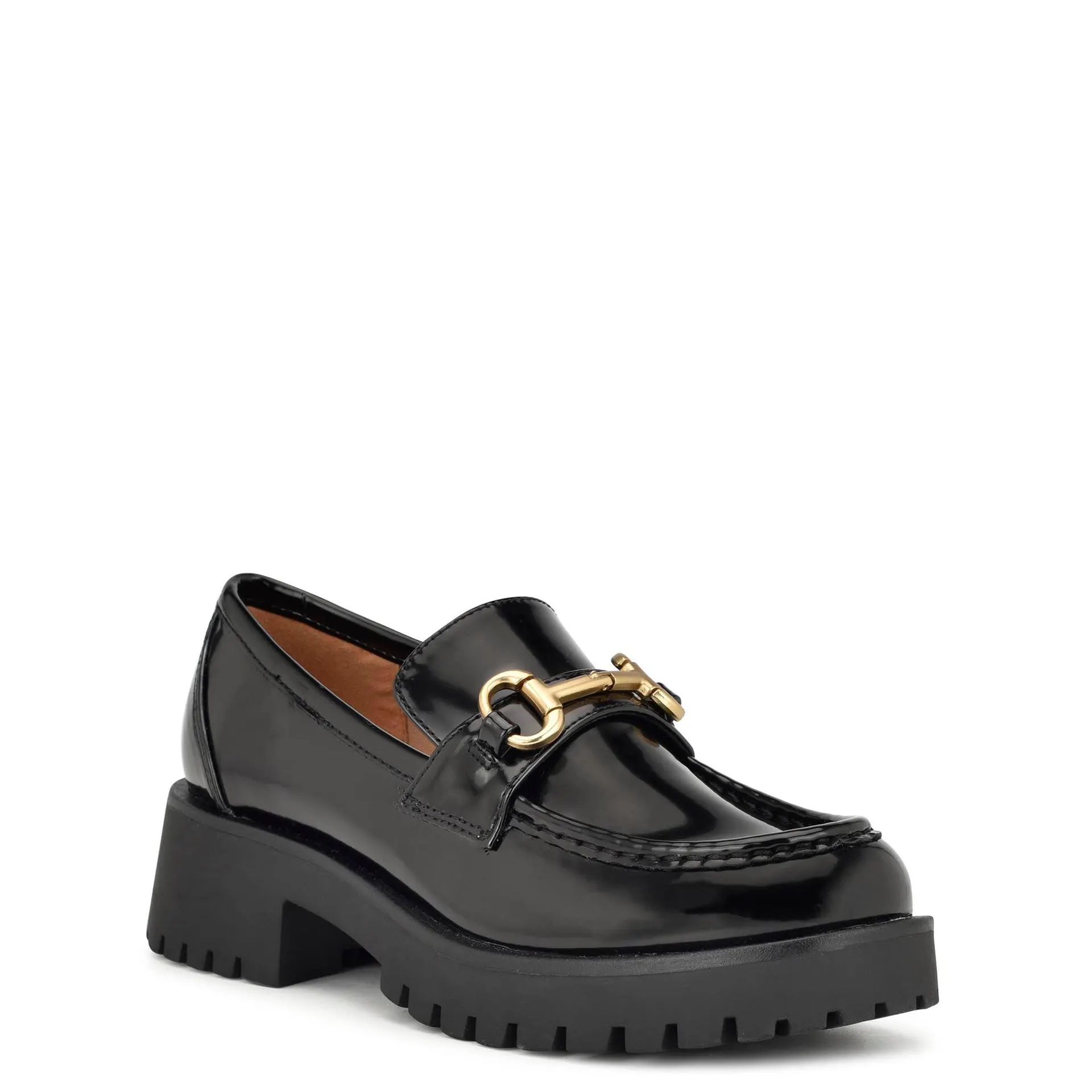 Zapato Allmy3 Piel Acabado Charol Negro Nine West