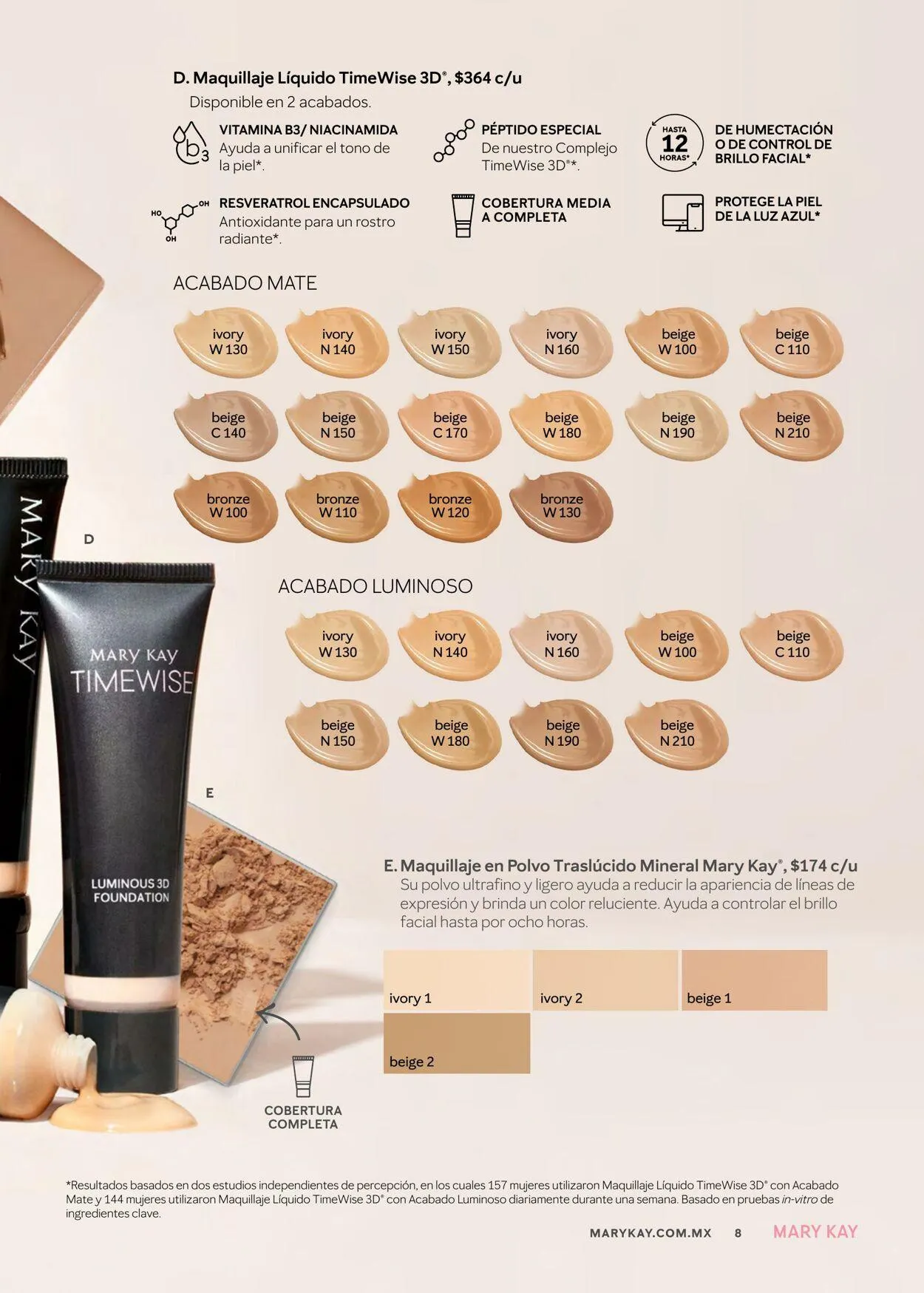 Catálogo de Mary Kay Oferta actual 1 de julio al 1 de septiembre 2025 - Pagina 8